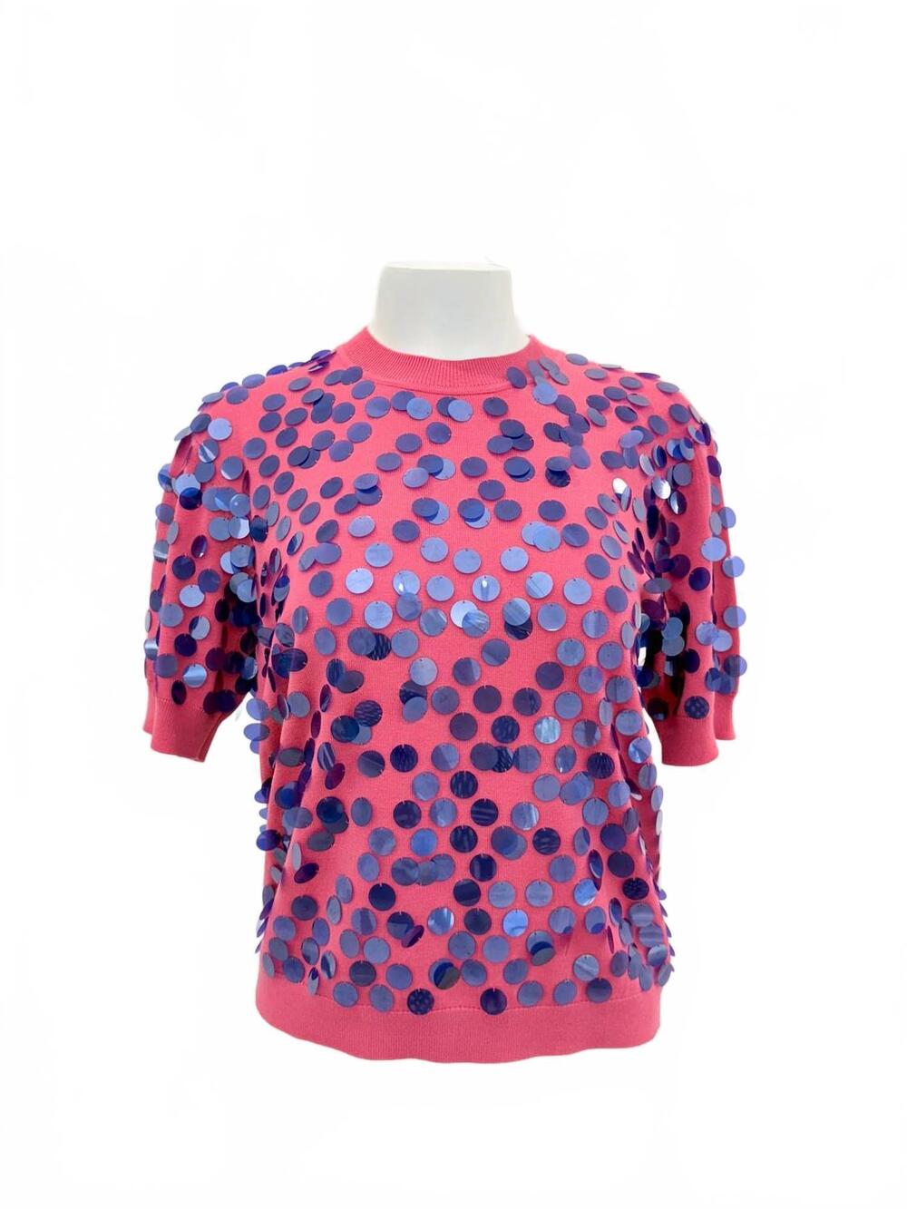 NEW ZANKOV women's inga top in pink multi